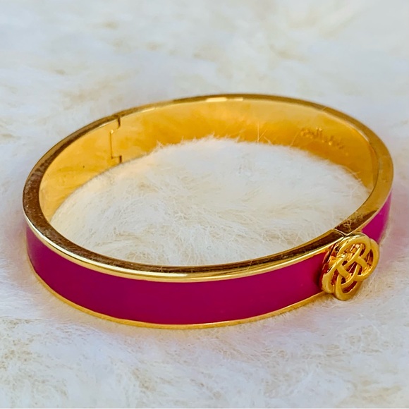 Stella and Dot Enamel Bangles (3) Elenor and Celtic Knot in Orange and P… - Picture 9 of 15